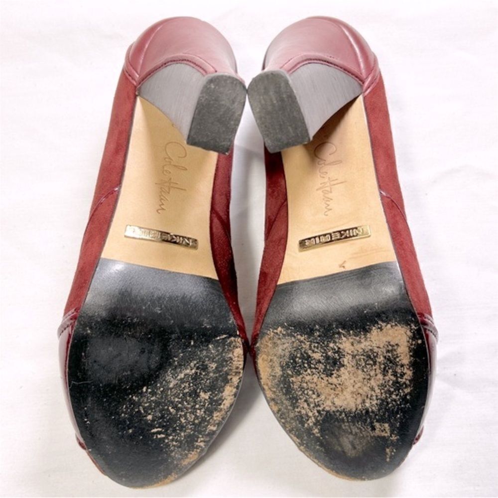 Cole Haan Red Patent Leather Pumps - Picture 6 of 6